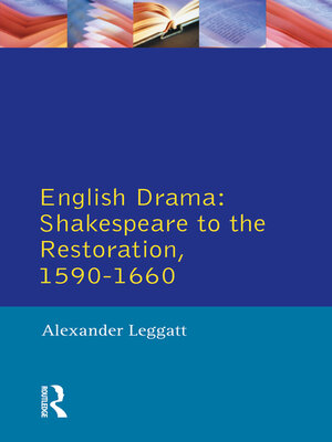 cover image of English Drama